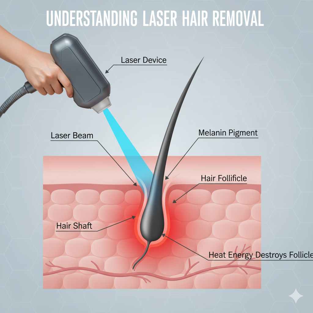 Understanding Laser Hair Removal: The Science Behind the Smoothness