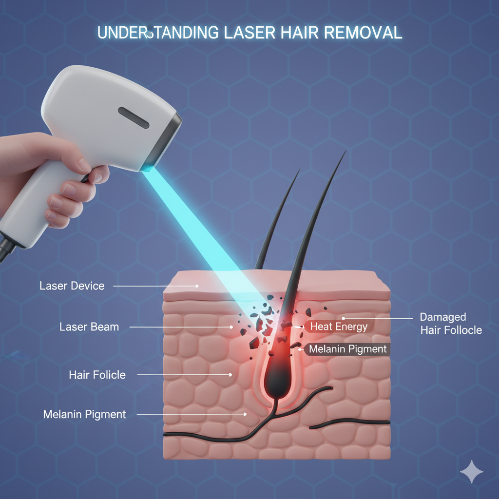 Understanding the Science: How Laser Hair Removal Works